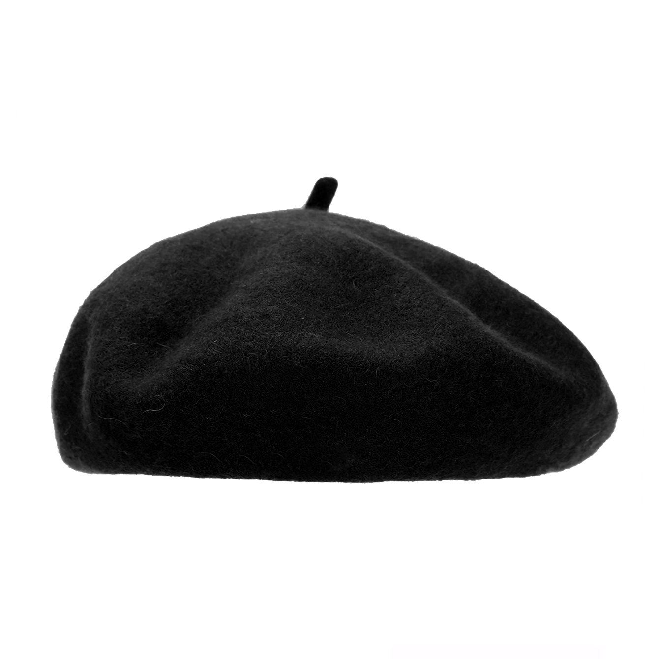 Beret French Wool - 여성용 단색 울 베레모 – 가을과