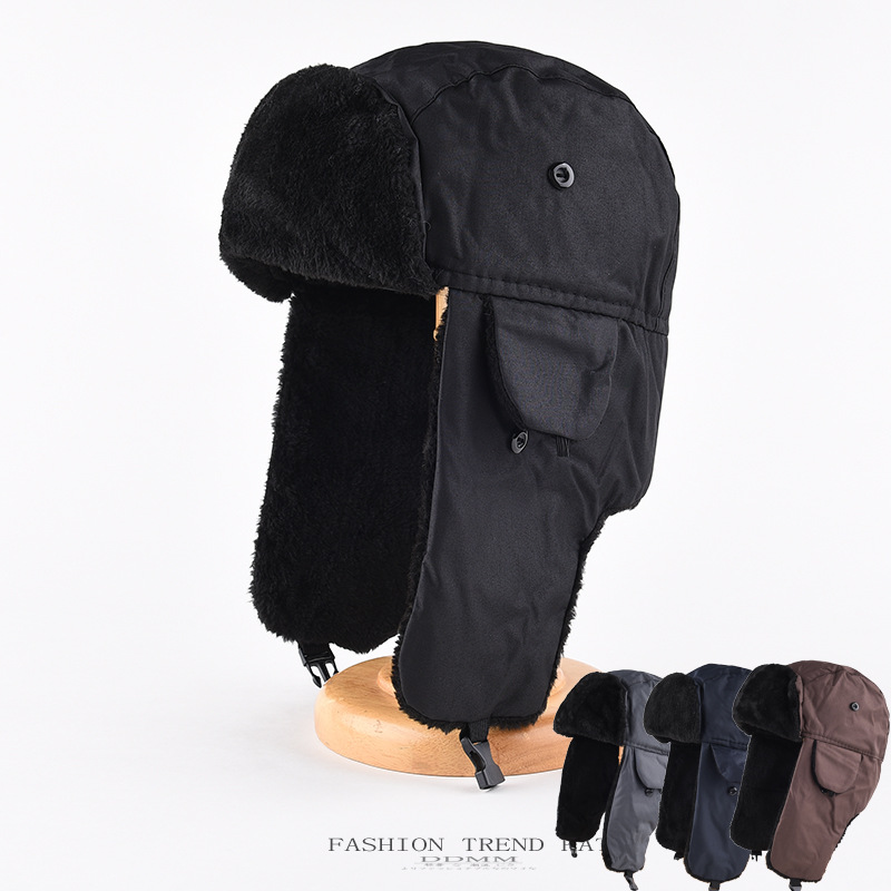 Trapper Hat Ear Flap - 1pcs 남성용 겨울 따뜻한 우샨카 트래퍼