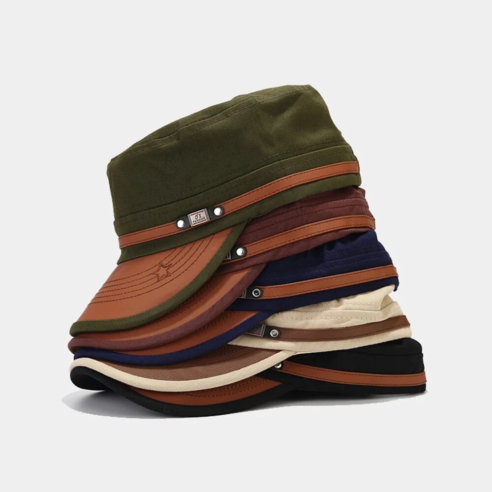캐주얼 생도 모자 남자 플랫 탑 모자 패션 코튼 바이저 - Dad Hat Cotton 리뷰 및 가격