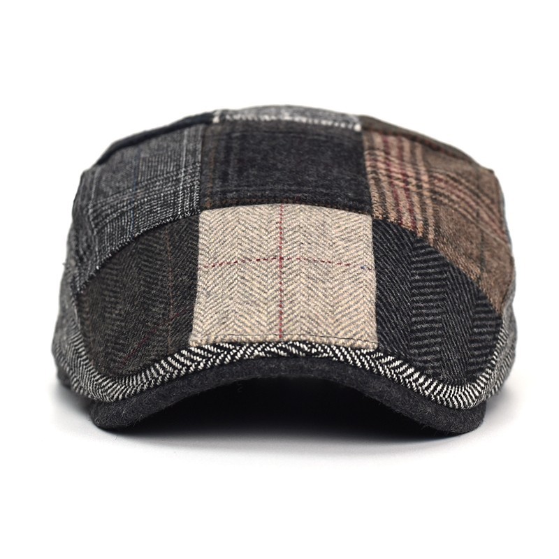 하이 엔드 클래식 남성 패치 워크 뉴스 보이 모자 아이 - Dad Hat Cotton 리뷰 및 가격