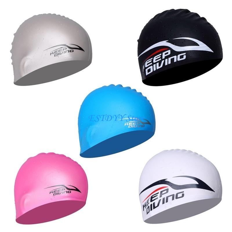 G6DE 실리콘 수영 모자 여성용 남성용, 방수 편안한 - Swim Hat Silicone 리뷰 및 가격