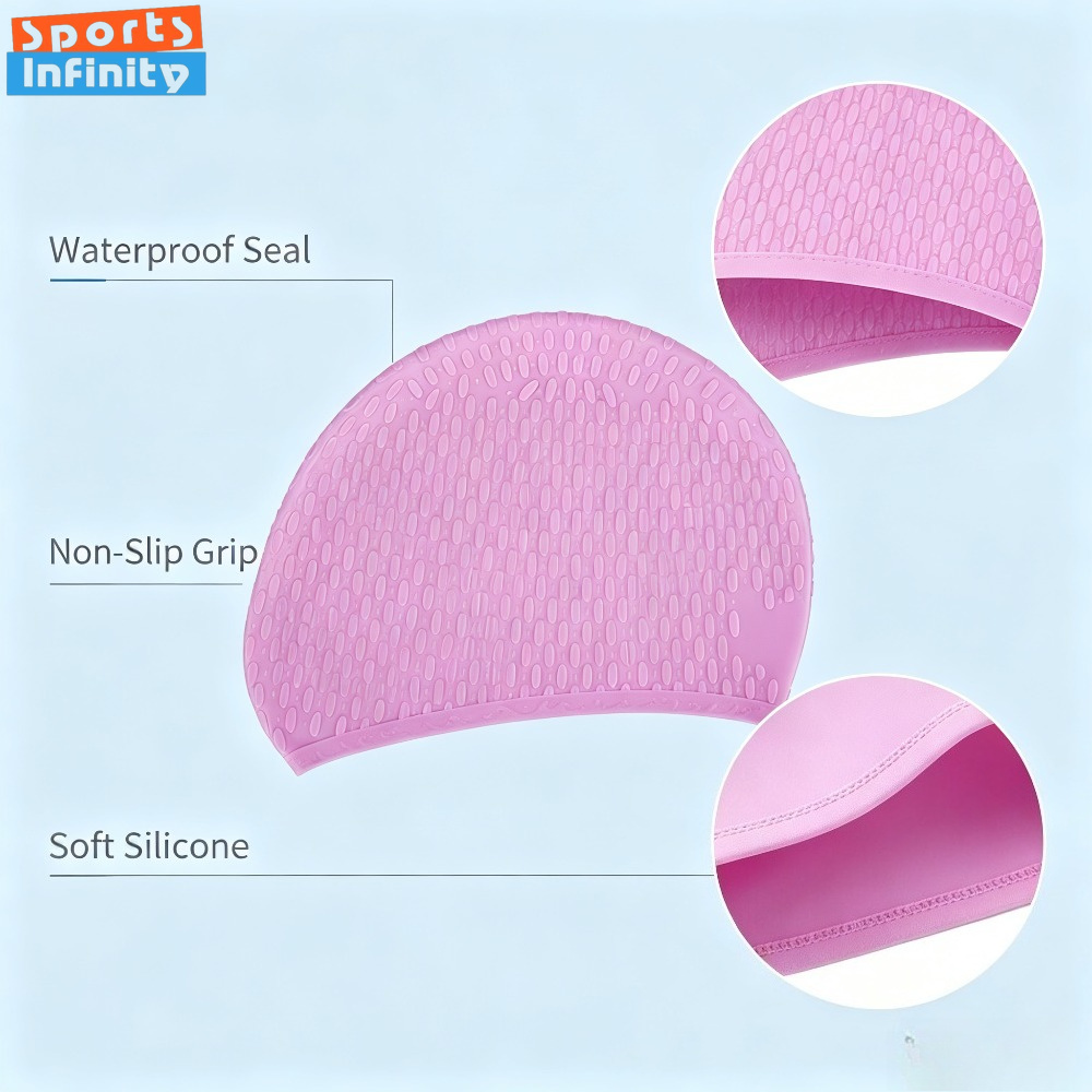 성인용 실리콘 수영모 여성 남성용 신축성 있는 수영 모 - Swim Hat Silicone 리뷰 및 가격