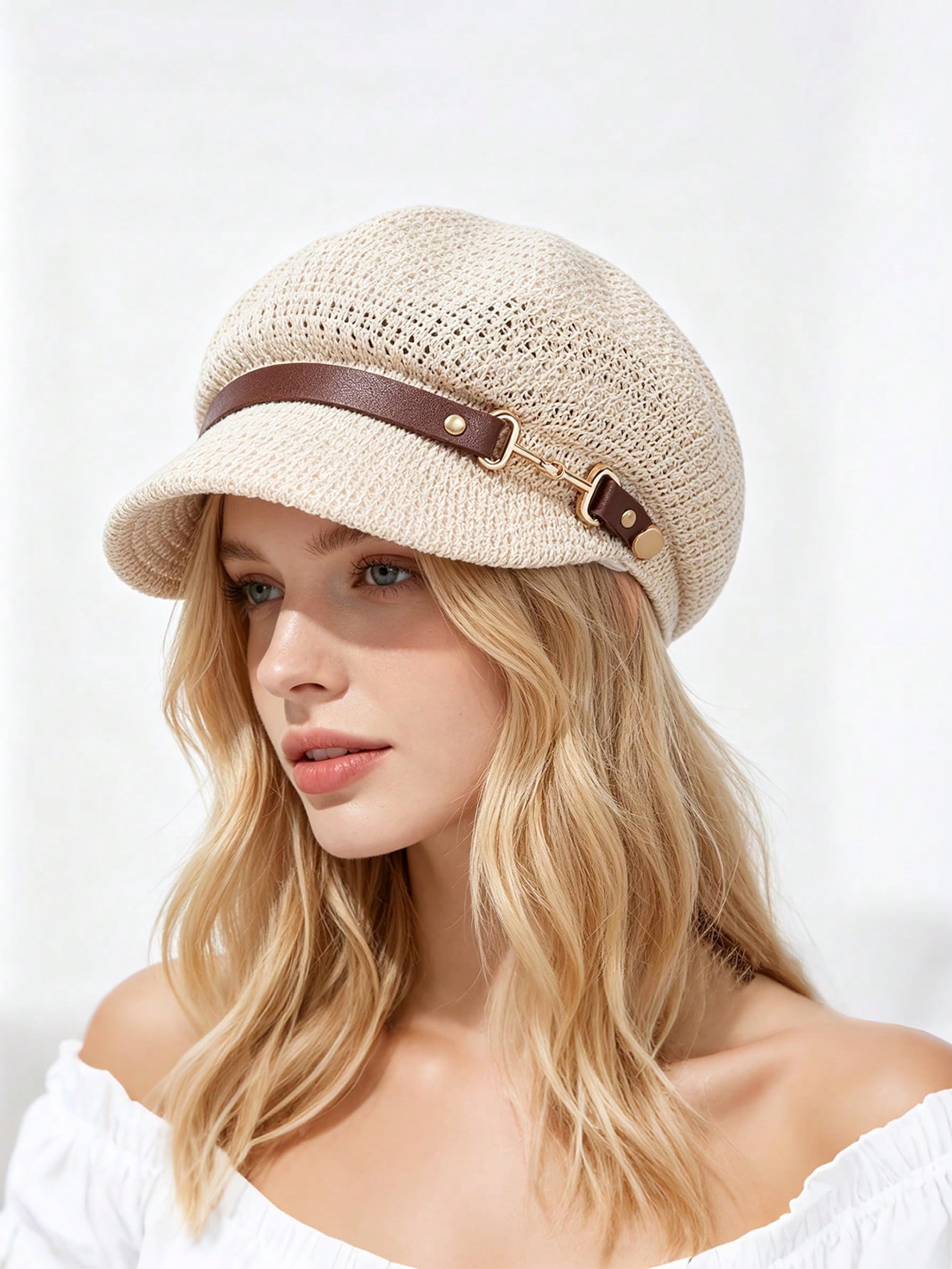 여성용 속이 빈 통기성 팔각형 베레모, 봄 여름용 햇빛 - Visor Sun Hat 리뷰 및 가격
