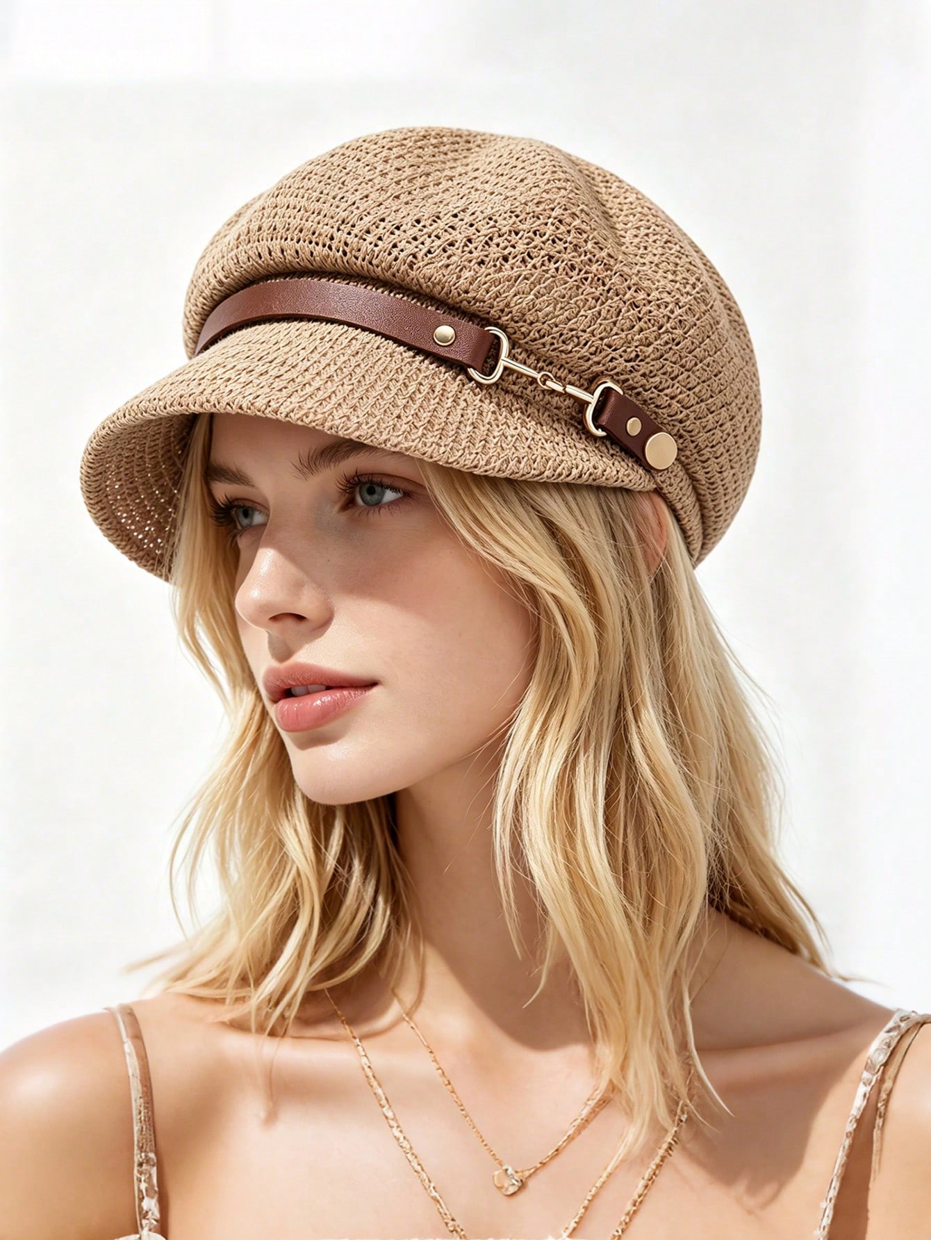 여성용 속이 빈 통기성 팔각형 베레모, 봄 여름용 햇빛 - Visor Sun Hat 리뷰 및 가격