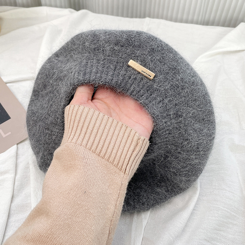 프랑스산 울 페인터 베레모 레트로 문학 스타일 따뜻한  - Beret French Wool 리뷰 및 가격