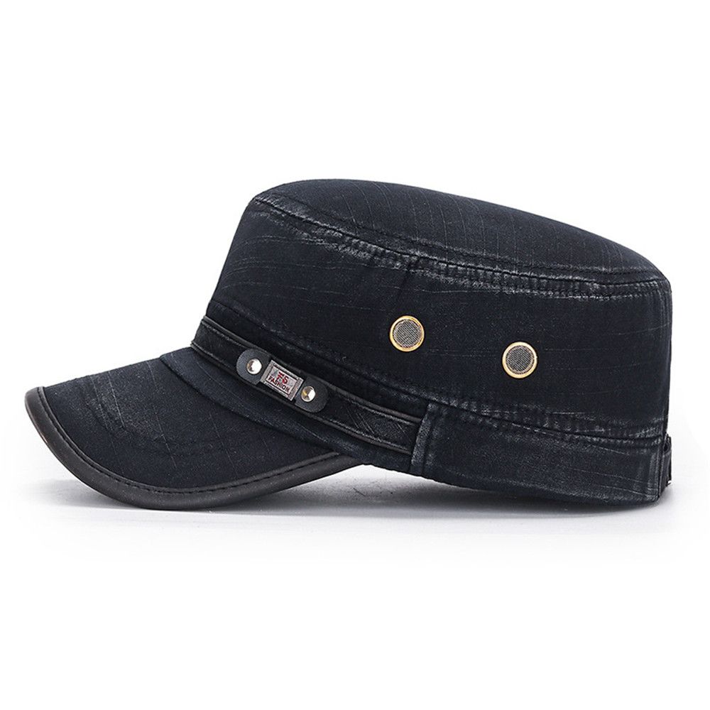 통기성 평평한 조절 가능한 캡 남성용 데님 야구 모자  - Snapback Hat Flat 리뷰 및 가격